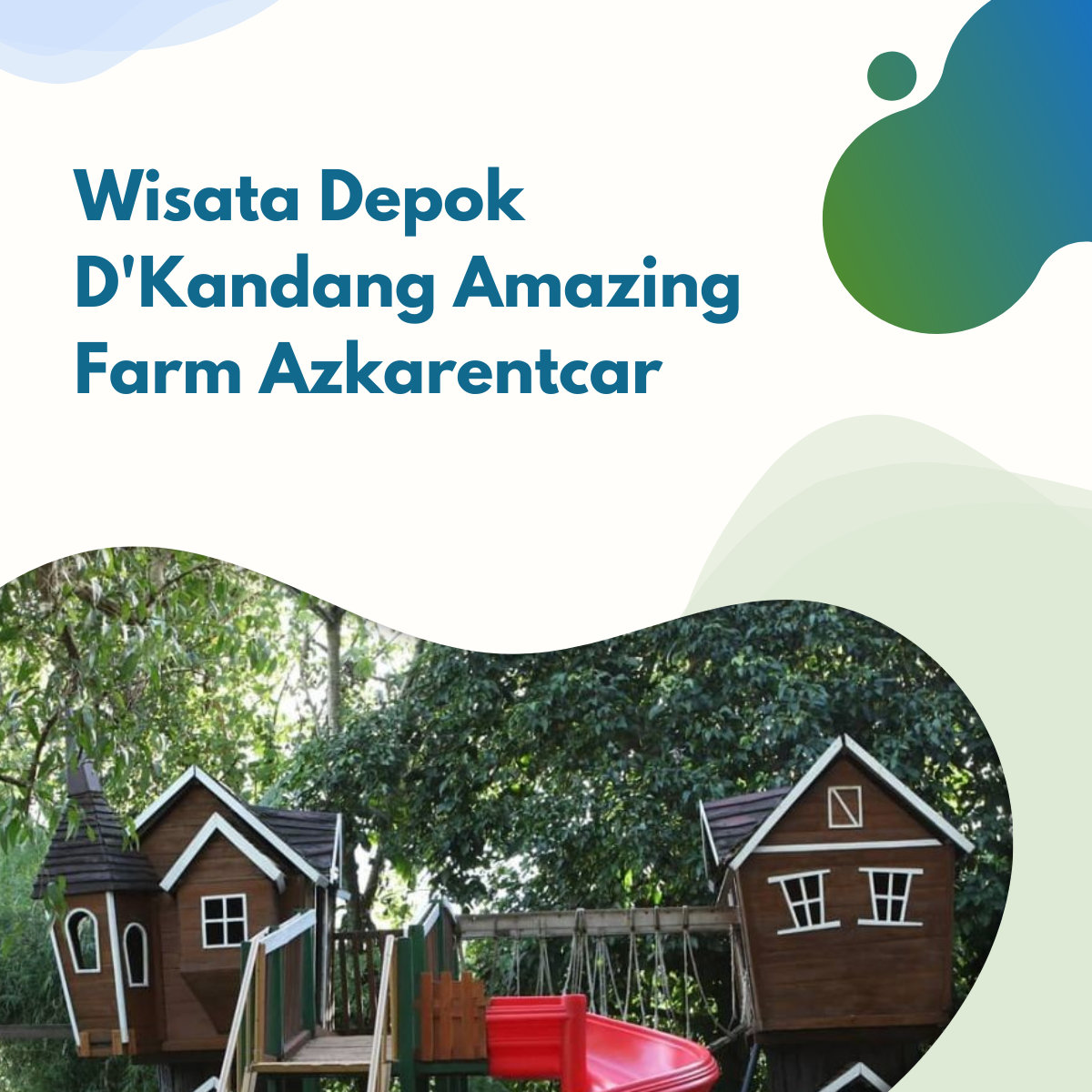 Wisata Depok D'Kandang Amazing Farm Azkarentcar